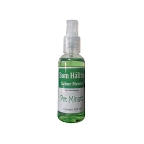 Bom Hálito Menta Pet Minato Para Cães e Gatos 120 ml