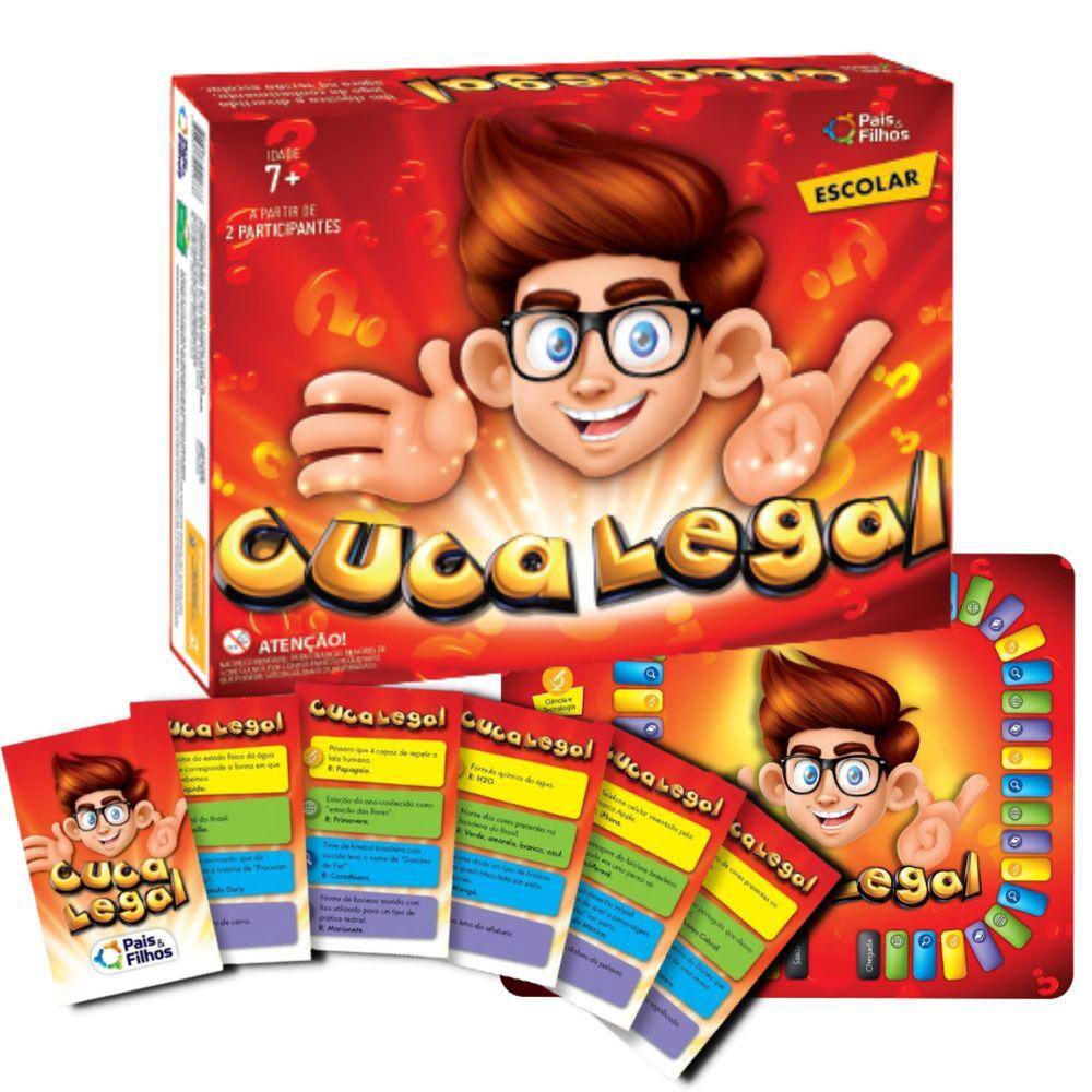 Jogo cuca legal com 672 perguntas pais & filhos - PAIS E FILHOS