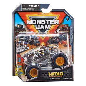 Hot Wheels Carrinho 1/64 Monster Truck Surpresa Mattel FYJ44 com o