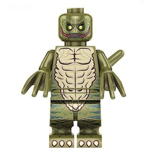 Boneco Blocos Spider-Man Sem Volta Pra Casa Lizard