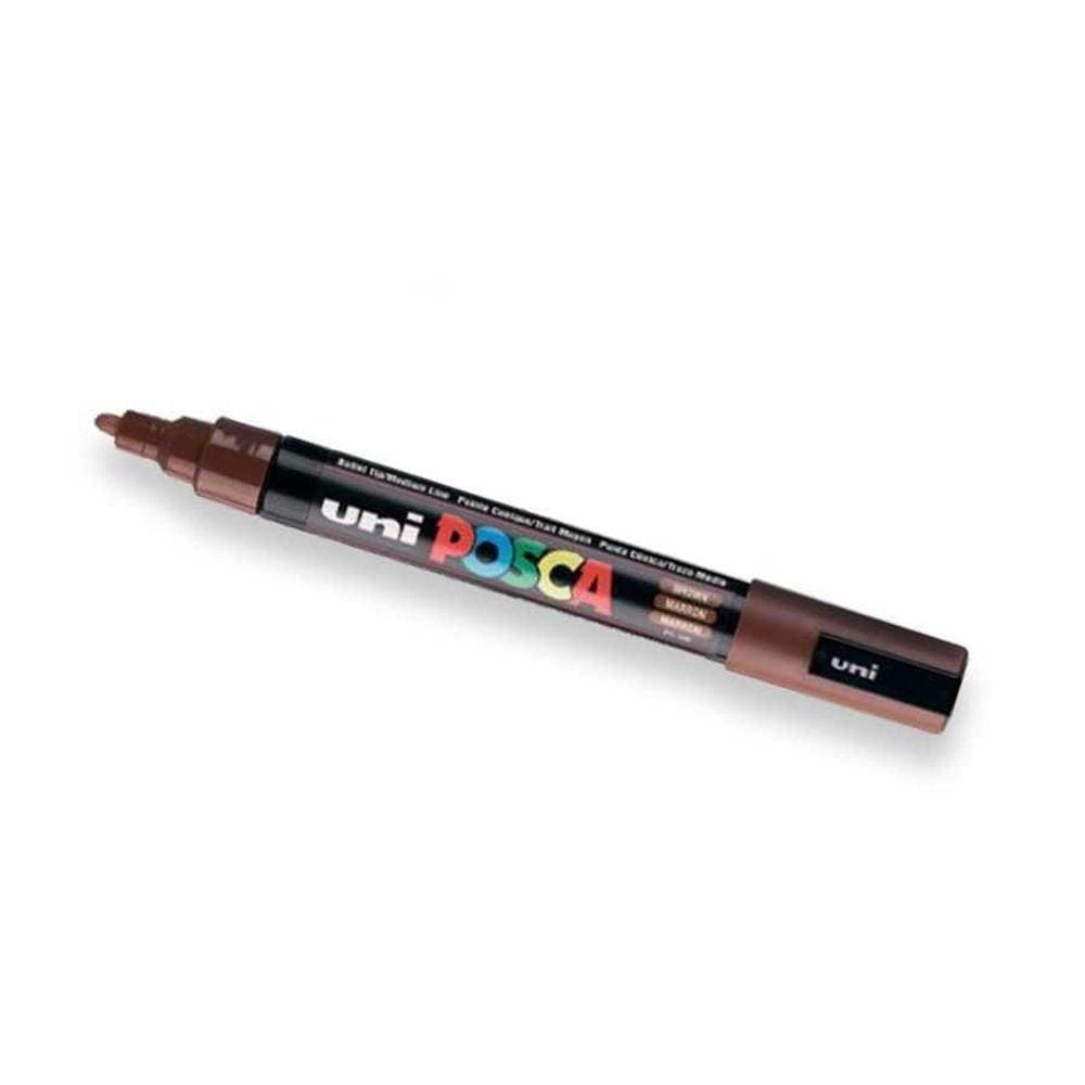 Caneta Uni-Ball Posca Pc-5M - Marrom