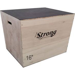 Jump Box Caixa De Madeira Salto 3 X 16 Oficial