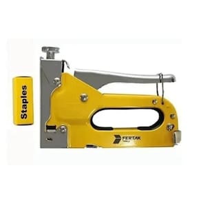 Grampeador Tapeceiro Pro 3 Em 1 Com 1200 Grampos Fertak
