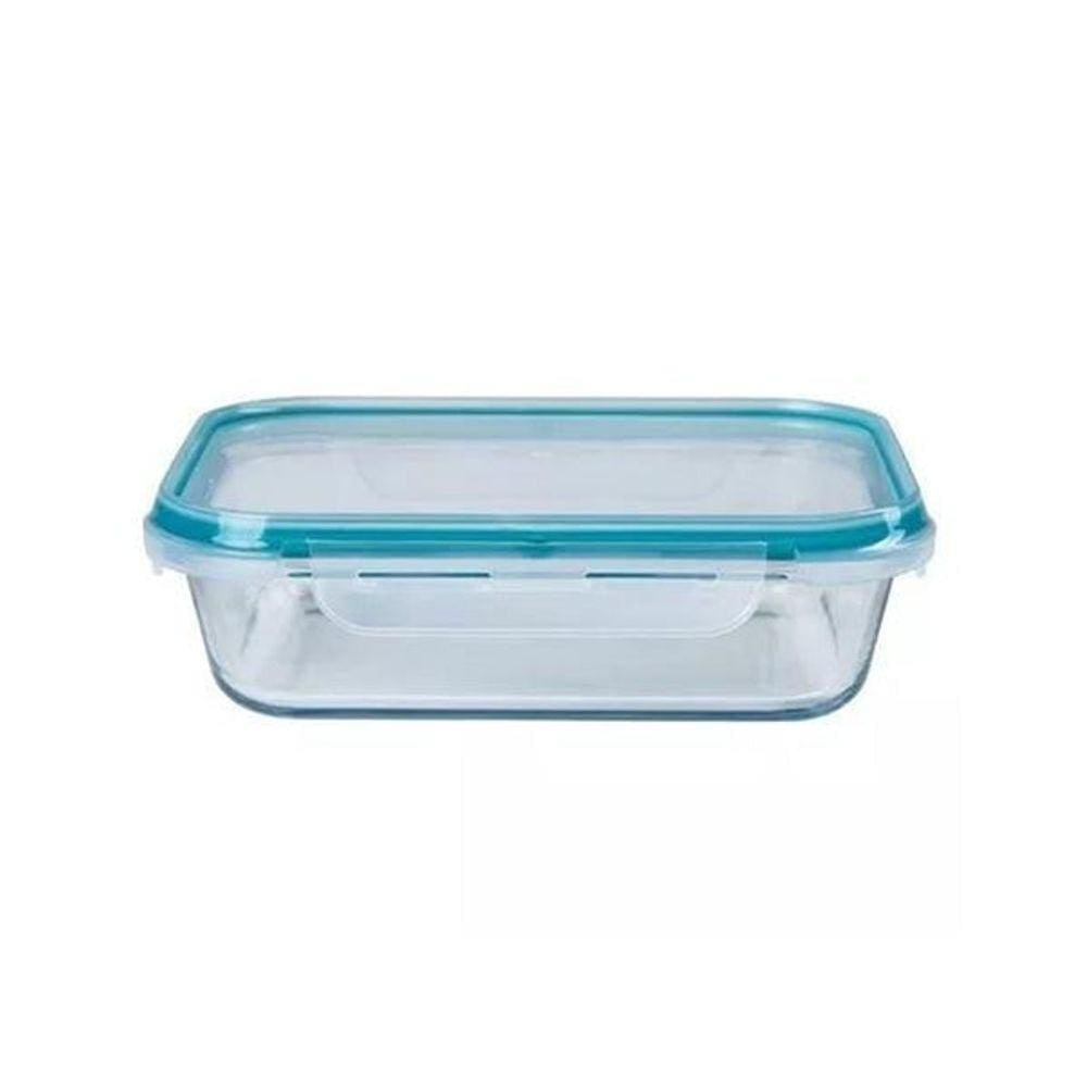 Pote Hermético Retangular Cloc Glass 1000 Ml Neoflam
