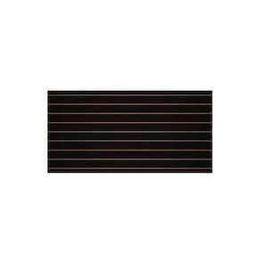 Painel Canaletado Preto Mdf - 18Mm - 180Cm X 90Cm