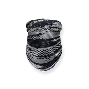 Bandana Para Ciclismo Tubular Preto E Cinza Pedal Moto Pesca