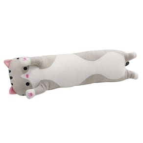 Pelúcia Infantil Amigos do Coração - Gato Cinza - DM Toys