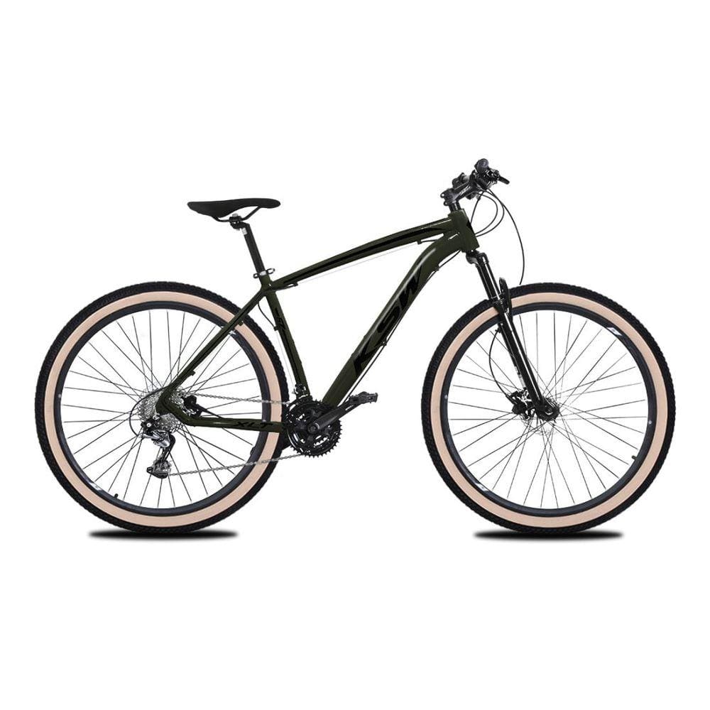 Bicicleta Ksw Xlt Disc H T19 Aro 29 Susp. Dianteira 24 Marchas - Preto