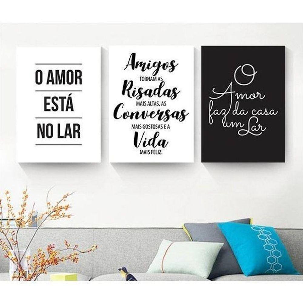 Quadro Decorativo - Jogo Amor