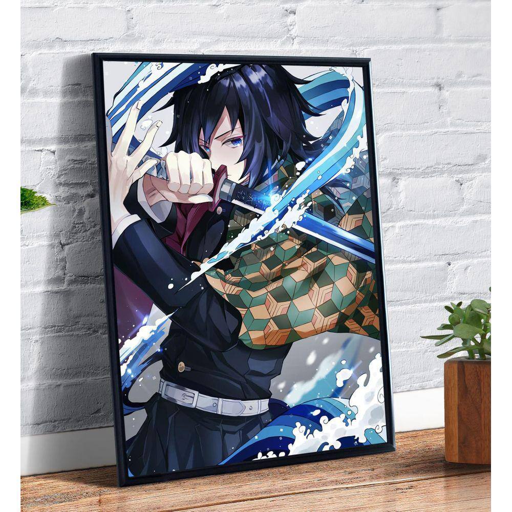 quadro demon slayer giyuu tomioka