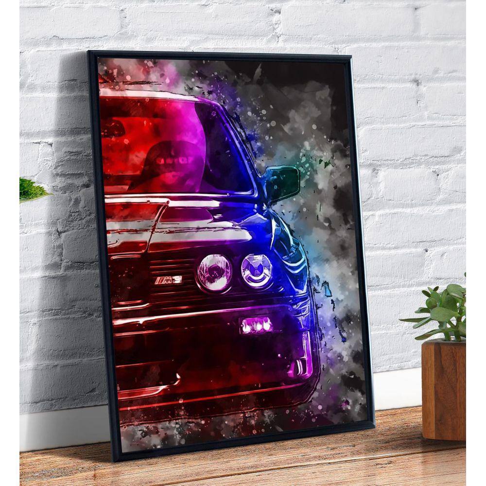 Como Desenhar e Colorir um Carro: Aula para Iniciantes (BMW E30