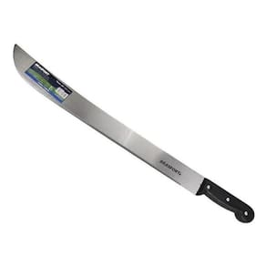 Facão 20`` 62Cm Preto Caça Mato Esporte Afiado Camping Cabo