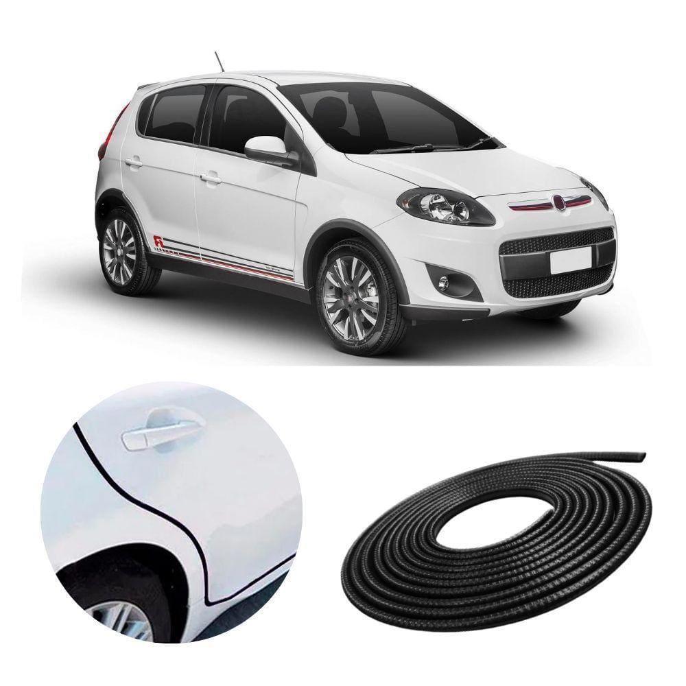 Borracha Protetora Borda Porta Veículo Pálio 7X14 - 10 Mts