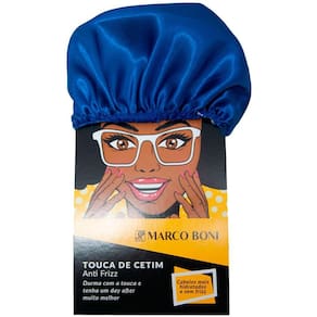Touca de Cetim Anti Frizz Para Cabelo Marco Boni