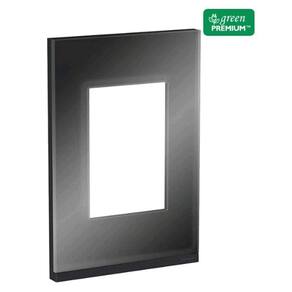 Schneider Orion Placa 4X2 3 Postos Dark Glass S734103819