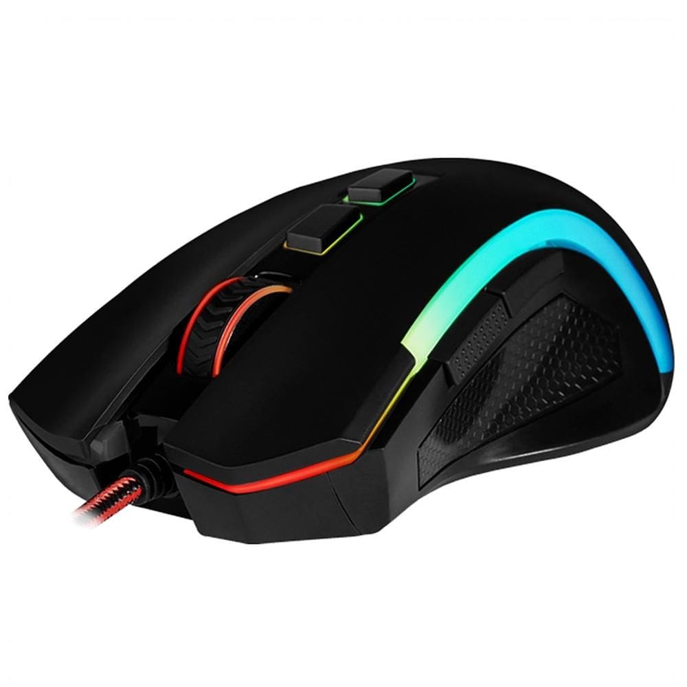 Mouse Gamer com fio RGB Griffin 7200 DPI  Redragon