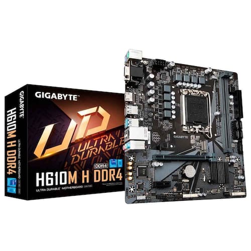 imagem-Placa Mae (Intel) Gigabyte H610M H Ddr4 Lga1700 12° Geracao