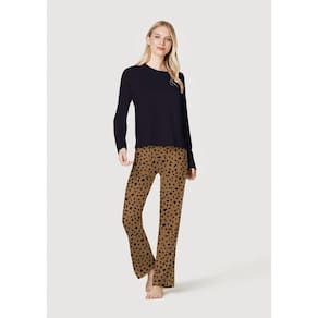 Pijama Longo Feminino Estampado