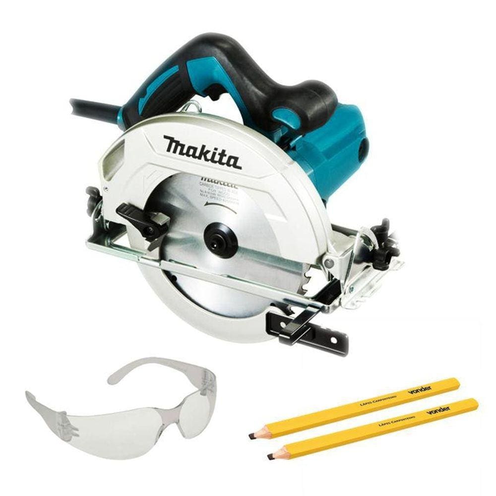 Serra Circular 7.1/4 Makita Hs7010 1600W 110V + Acessórios