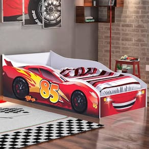 Cama Carro Vermelho Infantil Red Gabrielli Móveis