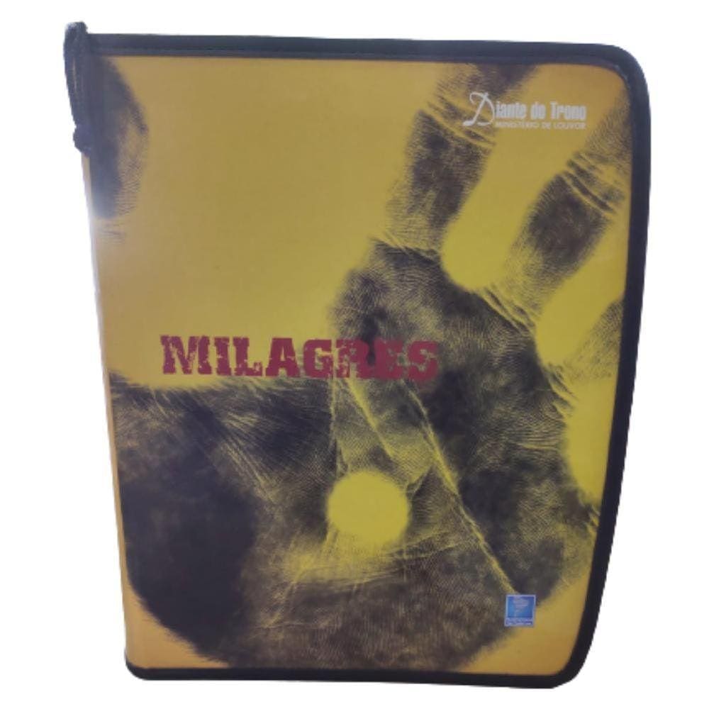 Fichário Caderno Escolar Argola Divisórias Milagres