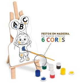 Kit De Pintura Pintando O Sete 2772 - Brincadeira De Criança - Kit