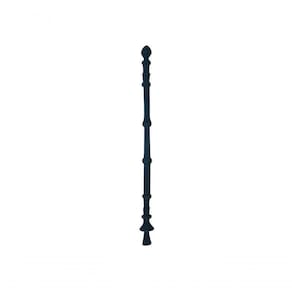 Coluna Ferro Fundido N04 Para Grade Sacada Varanda 91X10Cm