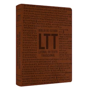 Bíblia De Estudo LTT Capa Marrom Luxo
