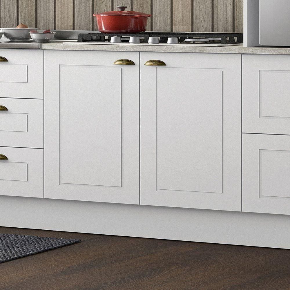 Balcão 02 Portas 80 Cm Nova York Branco