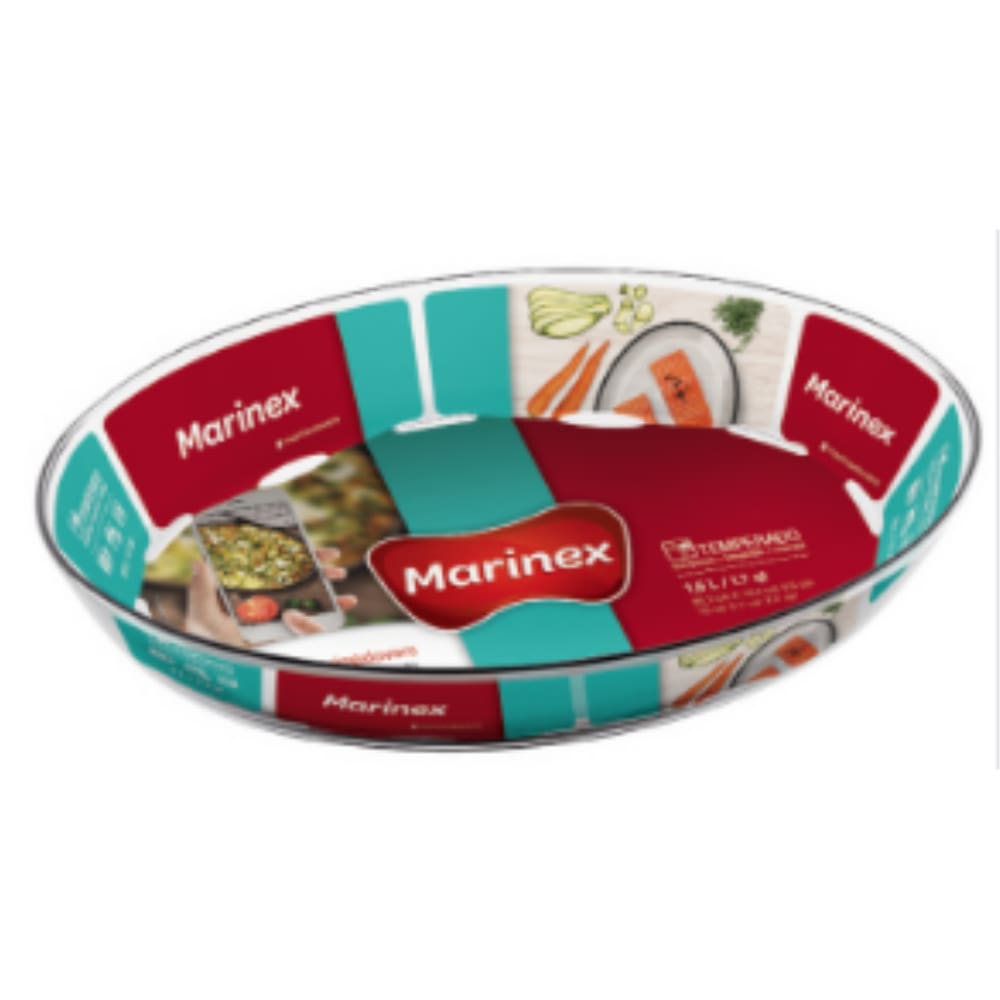 Travessa Vidro Marinex Assados e sobremesas 1,6L Nadir 1Un