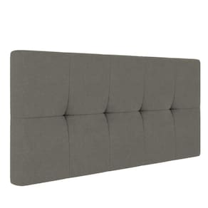 Cabeceira Painel Nina Para Cama Box Queen 160 Cm Linho Cor A26 Grafite