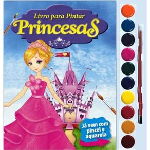 Livro Aquarela  Princesa