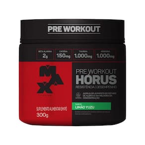 Horus Pré Workout Limão Yuzu 300G -Max Titanium
