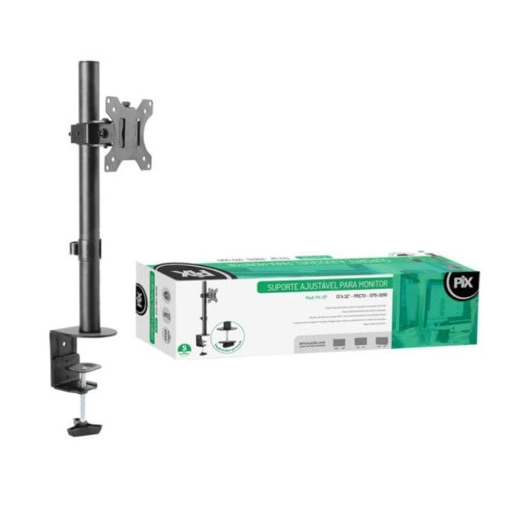 Suporte Ergonômico Premium para Monitor Ajustável 13` a 32``