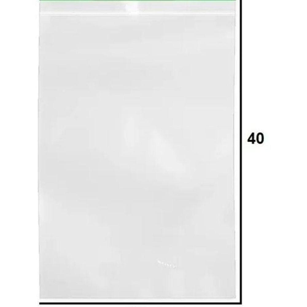Saco Plastico Zip N11 30X40Cm 50Un Vabene