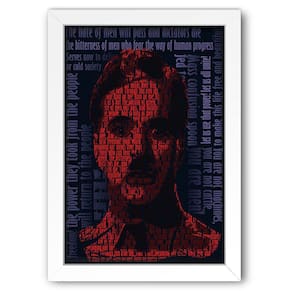 Quadro Decorativo Filmes Chaplin 02 Mdf 30X20Cm