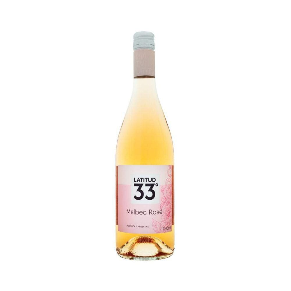 Vinho Latitud 33 Malbec Rose 750 Ml