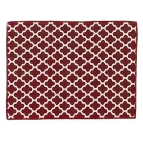 Escorredor De Louça Jolitex Microfibra 31X51Cm Vermelho