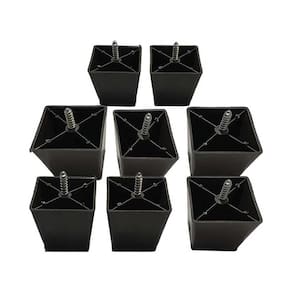 Pé Para Sofá Hack Móveis Hack 6cm Trapézio 8 unidades