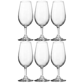 Jogo 6 Taças Degustação Iso Cristal Gastro 210ml Bohemia
