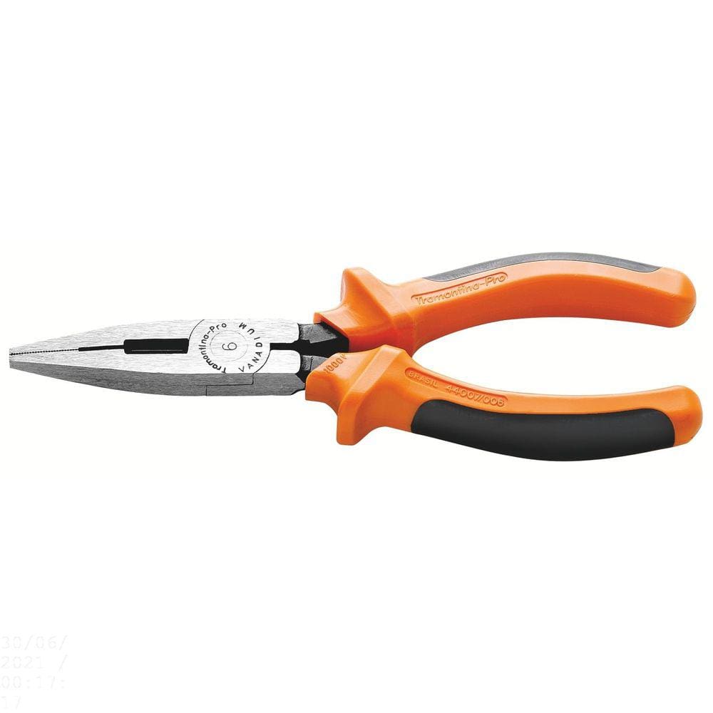 Alicate Bico Chato Isolado 1.000 V 6`` Tramontina PRO Tramontina
