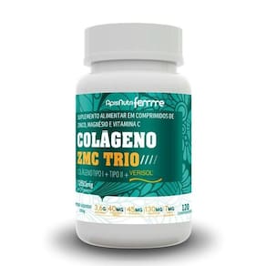 Colágeno Zmc Trio Tipos 1, 2 + Verisol Apisnutri 120 Comprimidos