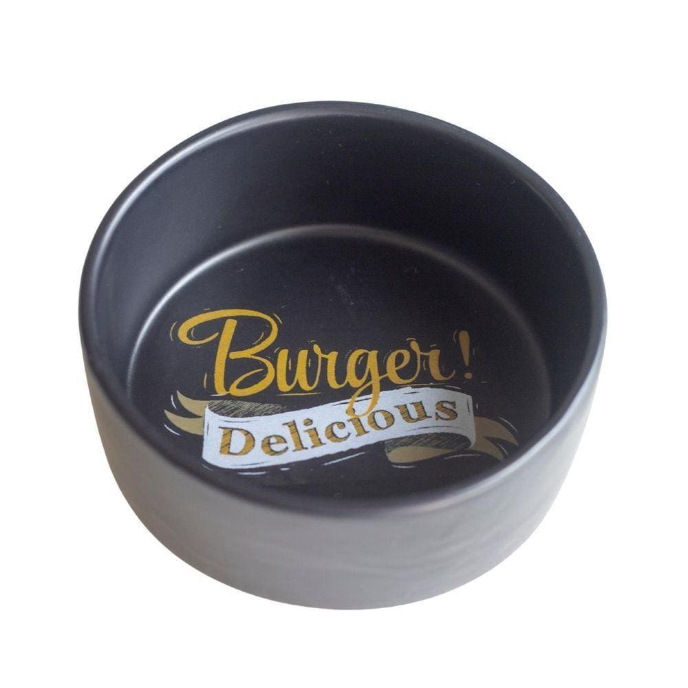 Bowl Hambúrguer Preto Fosco - Scalla