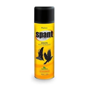 kit 4 Repelentes Spant Olfativo Natural P/ Ave Morcego 400ml