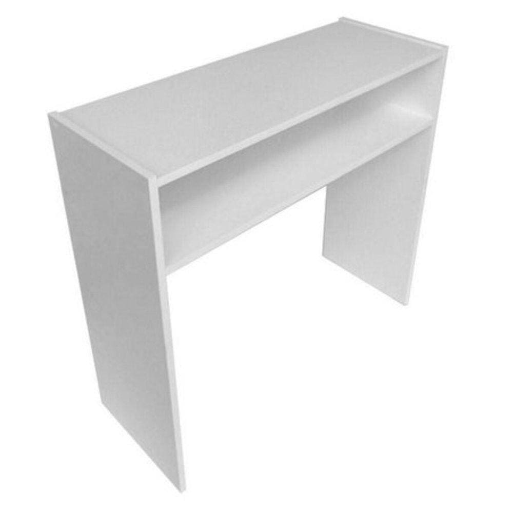 Mesa De Manicure Branco Mdf Salao De Beleza - Sonno Baby