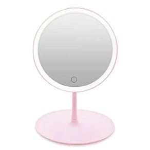 Espelho Maquiagem Led Ring Light Touch Makeup Mirror Face