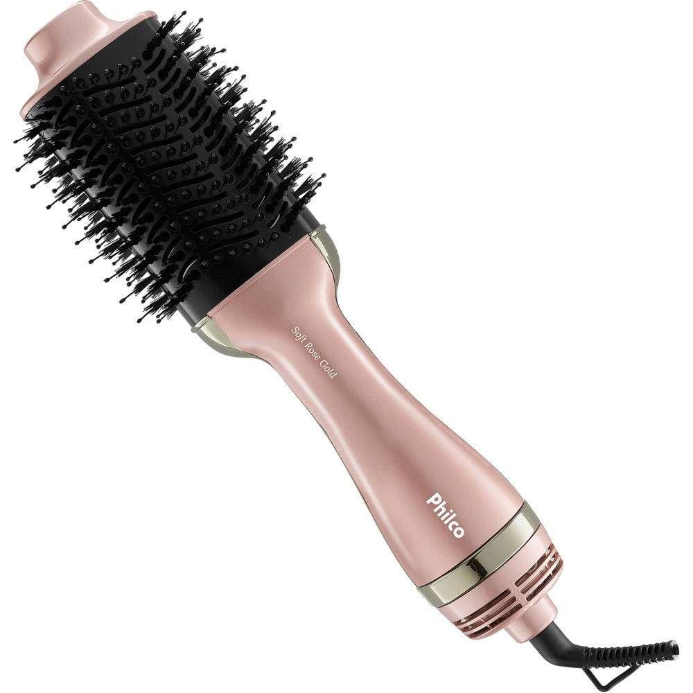 Escova Secadora Philco Soft Rose e Gold PEC08 1200W - 110V