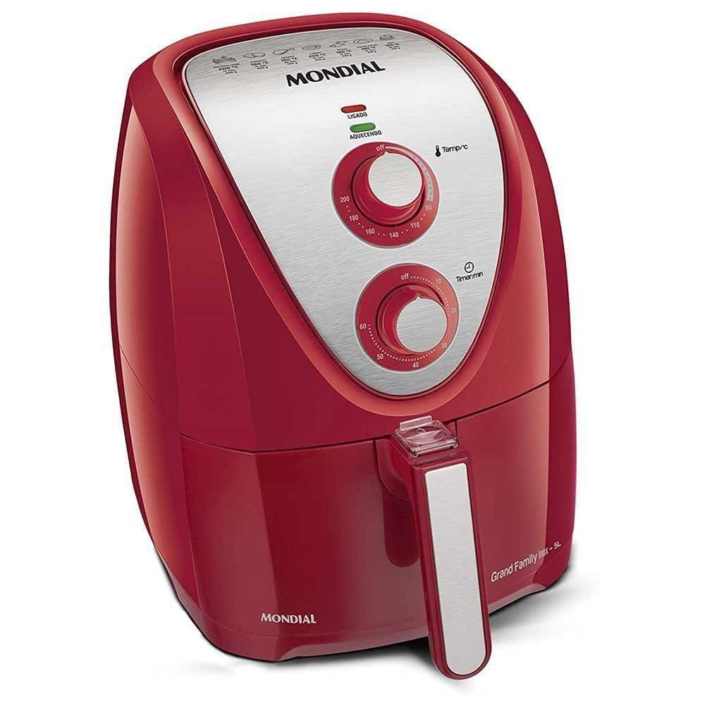 Fritadeira sem oleo air fryer mondial grand famil Casas Bahia