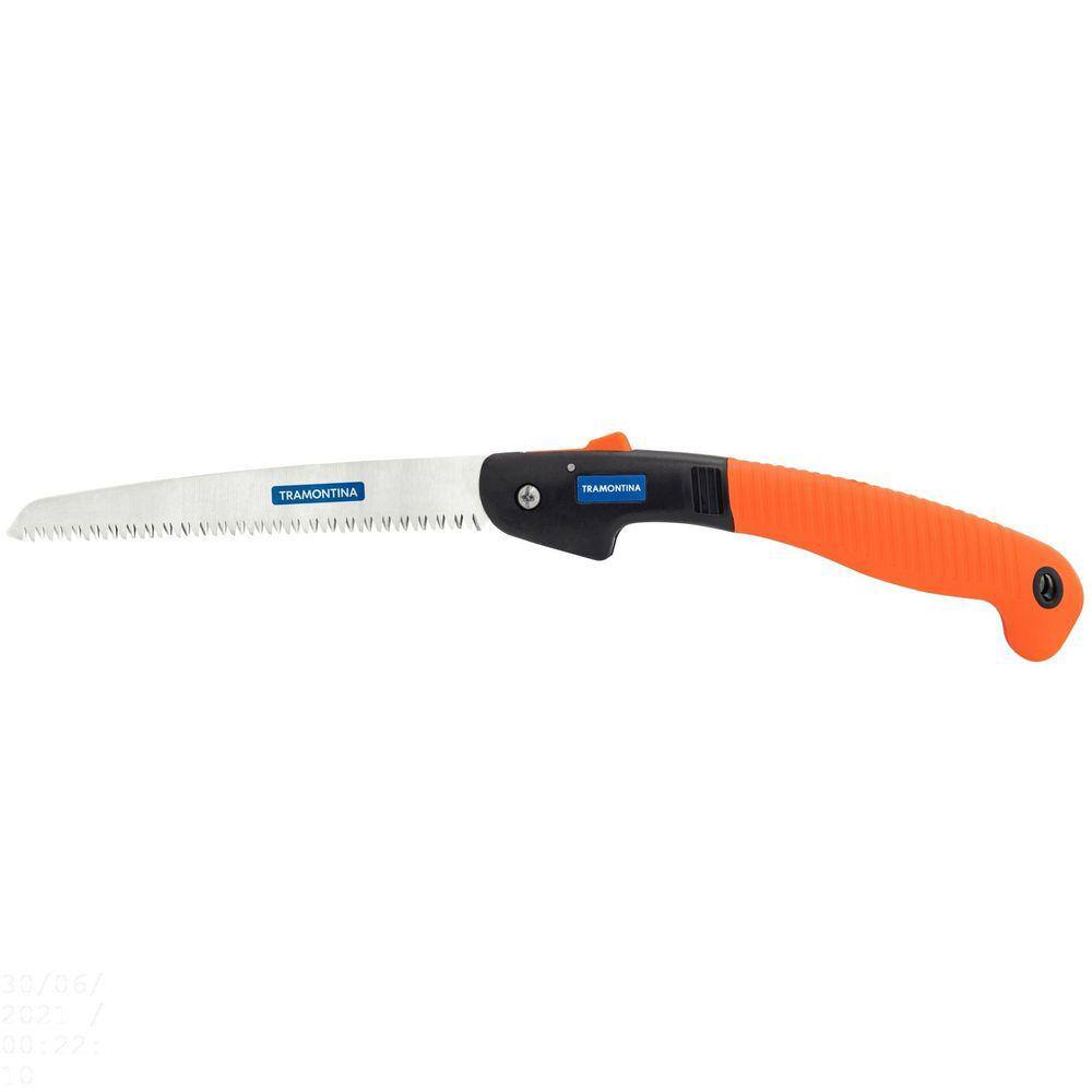 Serrote de Poda Profissional Dobrável 8" / 210 mm Tramontina em Aço com Cabo Plástico Tramontina