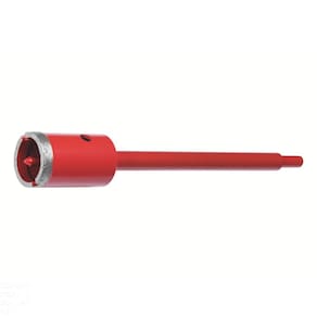 Serra Copo Diamantada 19 mm Tramontina com Haste e Pino Guia Tramontina